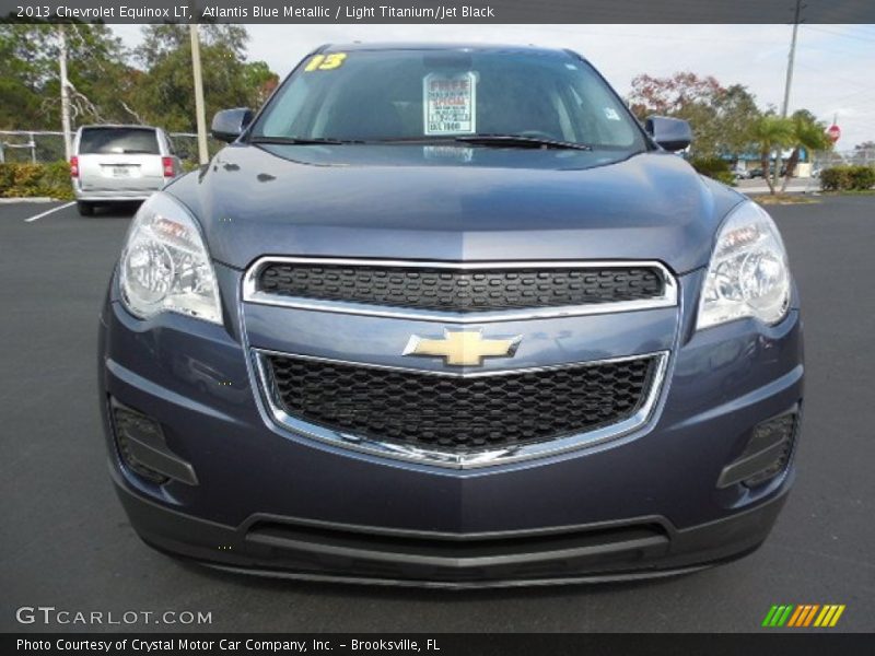 Atlantis Blue Metallic / Light Titanium/Jet Black 2013 Chevrolet Equinox LT
