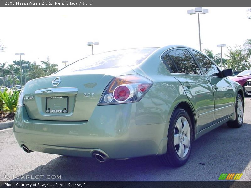 Metallic Jade / Blond 2008 Nissan Altima 2.5 S