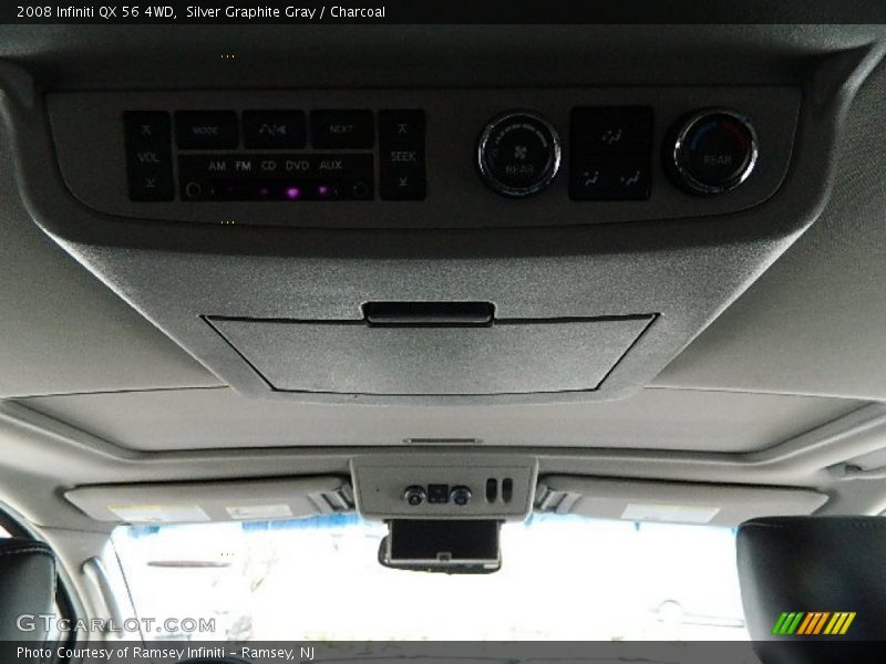 Silver Graphite Gray / Charcoal 2008 Infiniti QX 56 4WD