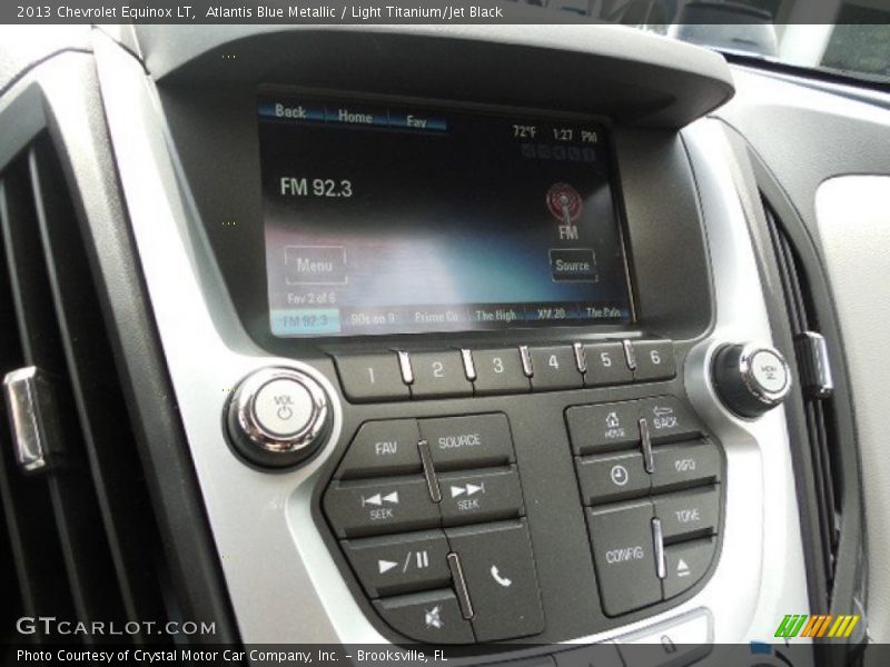 Atlantis Blue Metallic / Light Titanium/Jet Black 2013 Chevrolet Equinox LT