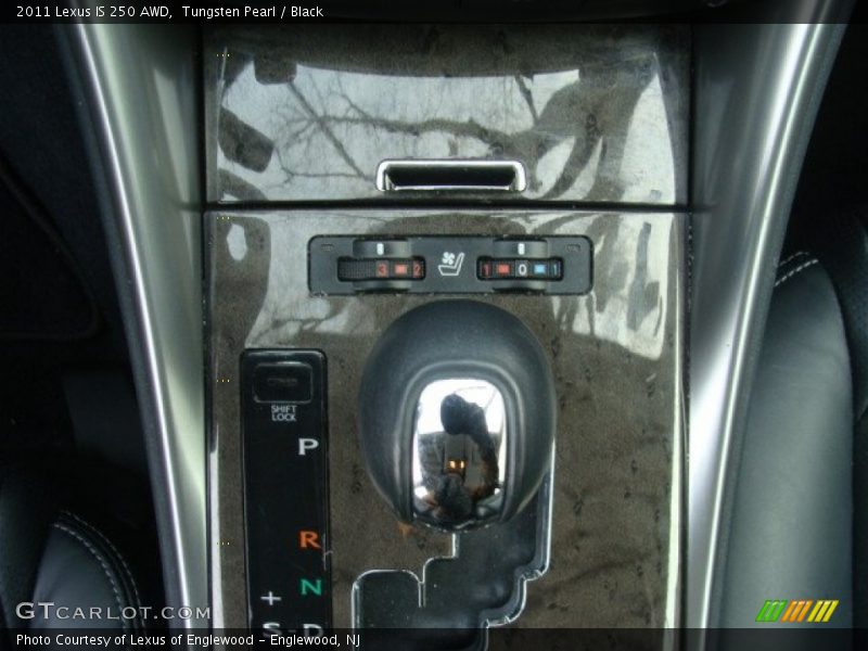 Tungsten Pearl / Black 2011 Lexus IS 250 AWD