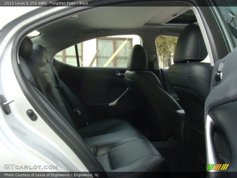Tungsten Pearl / Black 2011 Lexus IS 250 AWD