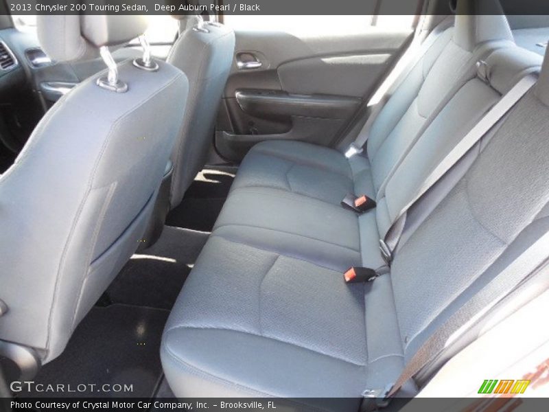 Deep Auburn Pearl / Black 2013 Chrysler 200 Touring Sedan