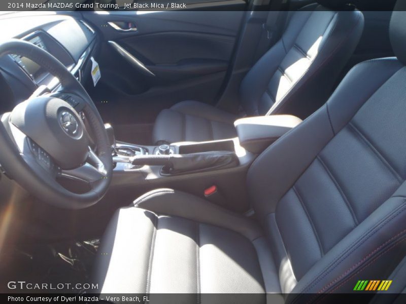 Jet Black Mica / Black 2014 Mazda MAZDA6 Grand Touring
