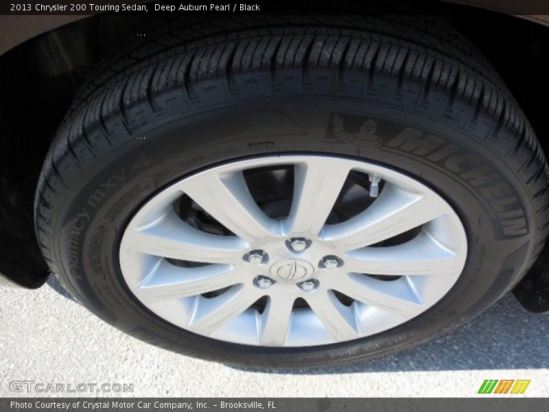 Deep Auburn Pearl / Black 2013 Chrysler 200 Touring Sedan