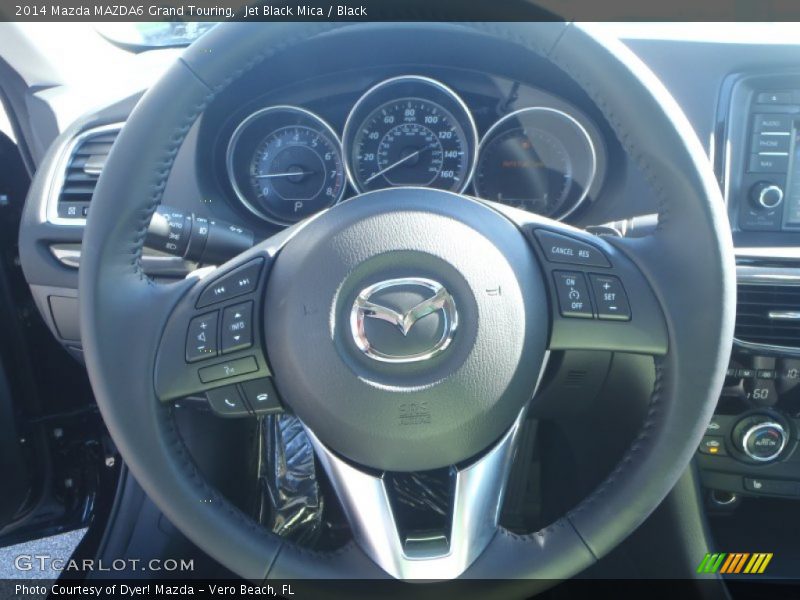 Jet Black Mica / Black 2014 Mazda MAZDA6 Grand Touring