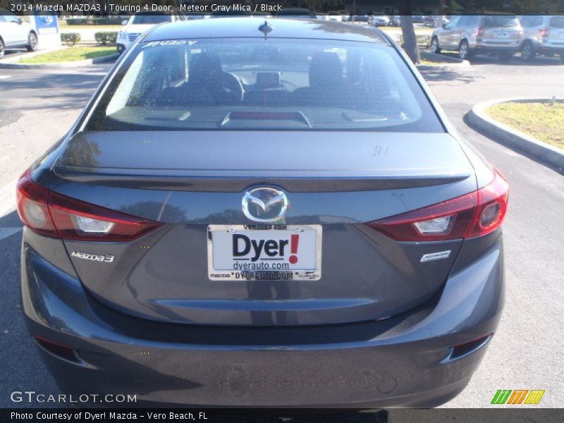 Meteor Gray Mica / Black 2014 Mazda MAZDA3 i Touring 4 Door