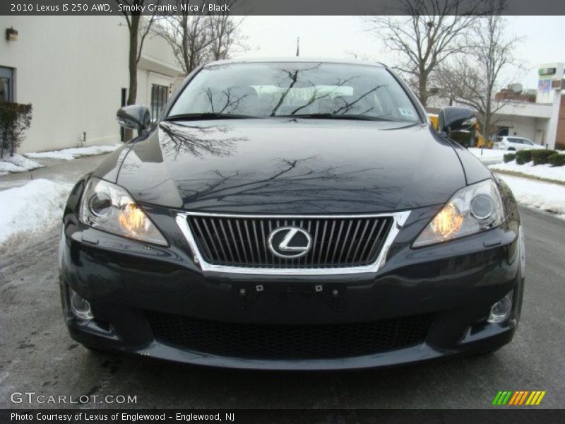Smoky Granite Mica / Black 2010 Lexus IS 250 AWD