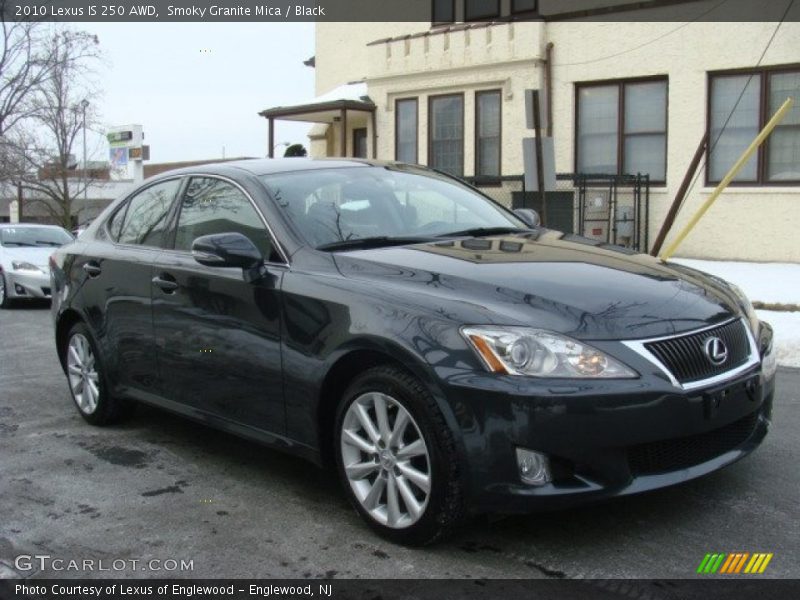 Smoky Granite Mica / Black 2010 Lexus IS 250 AWD