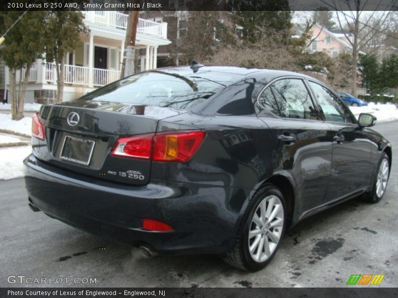 Smoky Granite Mica / Black 2010 Lexus IS 250 AWD