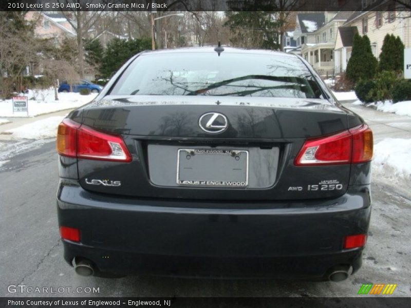 Smoky Granite Mica / Black 2010 Lexus IS 250 AWD