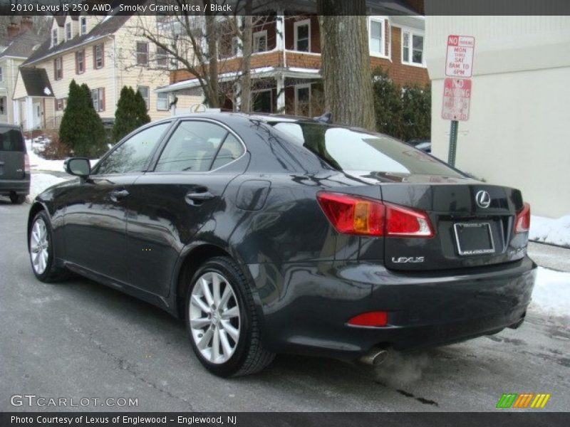 Smoky Granite Mica / Black 2010 Lexus IS 250 AWD