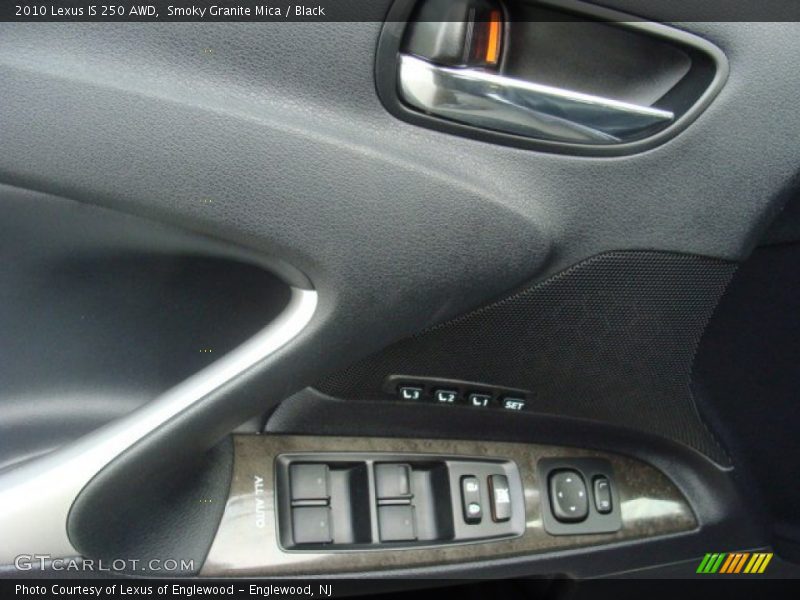 Smoky Granite Mica / Black 2010 Lexus IS 250 AWD