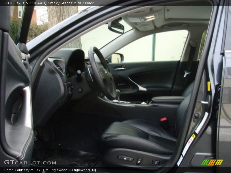 Smoky Granite Mica / Black 2010 Lexus IS 250 AWD