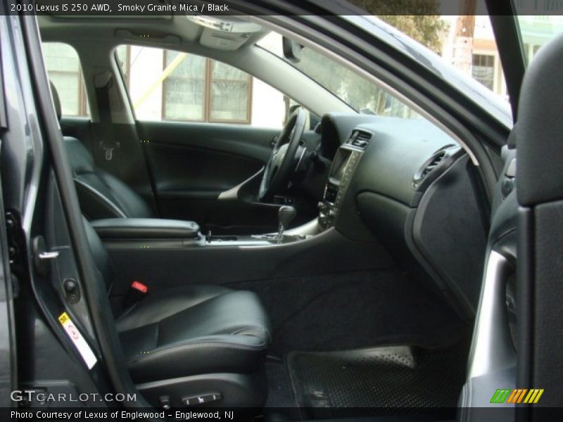 Smoky Granite Mica / Black 2010 Lexus IS 250 AWD
