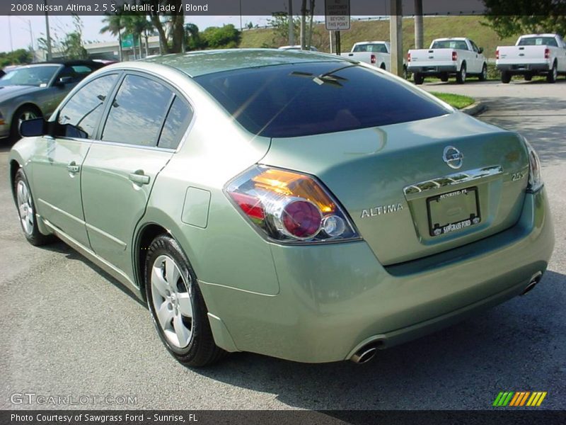 Metallic Jade / Blond 2008 Nissan Altima 2.5 S