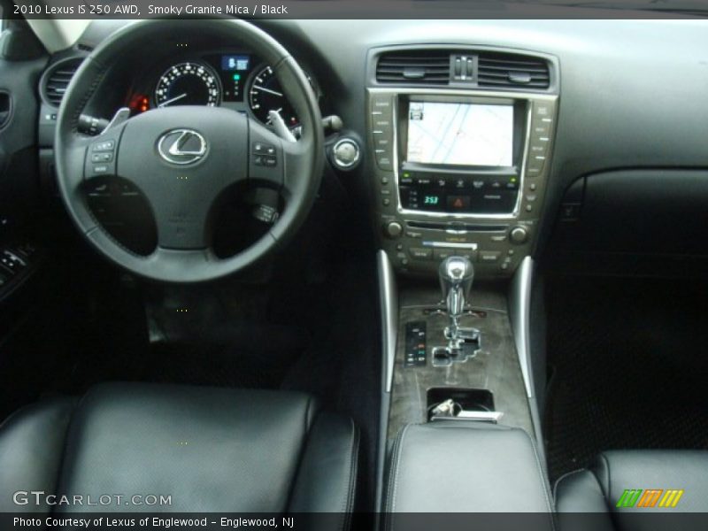 Smoky Granite Mica / Black 2010 Lexus IS 250 AWD