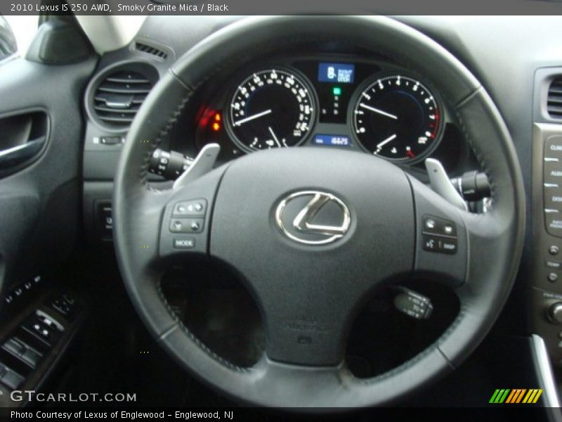 Smoky Granite Mica / Black 2010 Lexus IS 250 AWD