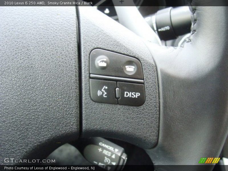 Smoky Granite Mica / Black 2010 Lexus IS 250 AWD
