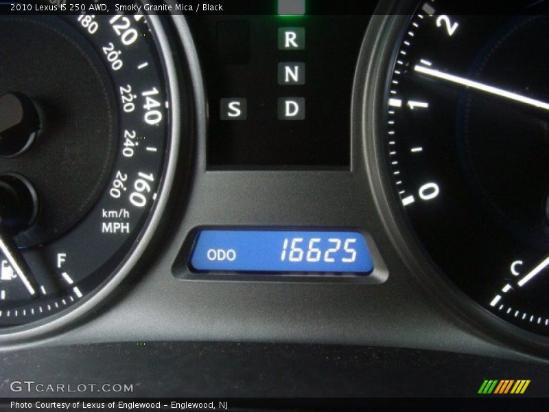 Smoky Granite Mica / Black 2010 Lexus IS 250 AWD