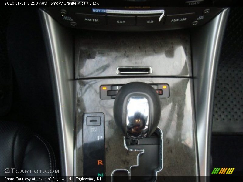 Smoky Granite Mica / Black 2010 Lexus IS 250 AWD