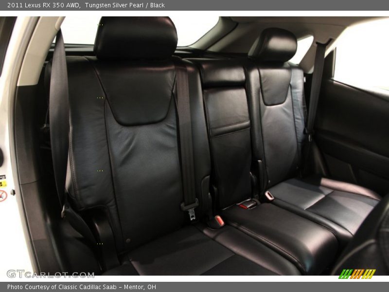 Tungsten Silver Pearl / Black 2011 Lexus RX 350 AWD