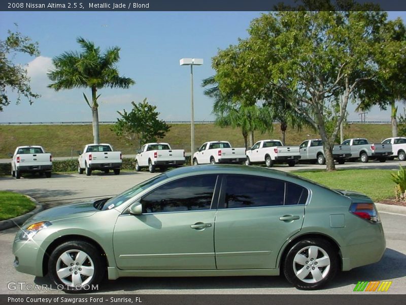 Metallic Jade / Blond 2008 Nissan Altima 2.5 S