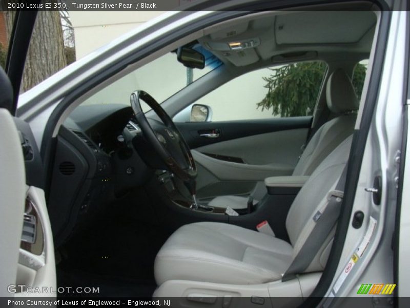 Tungsten Silver Pearl / Black 2010 Lexus ES 350