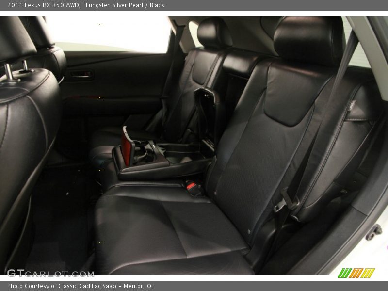 Tungsten Silver Pearl / Black 2011 Lexus RX 350 AWD