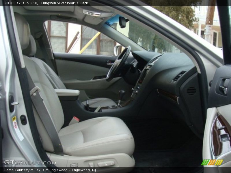Tungsten Silver Pearl / Black 2010 Lexus ES 350
