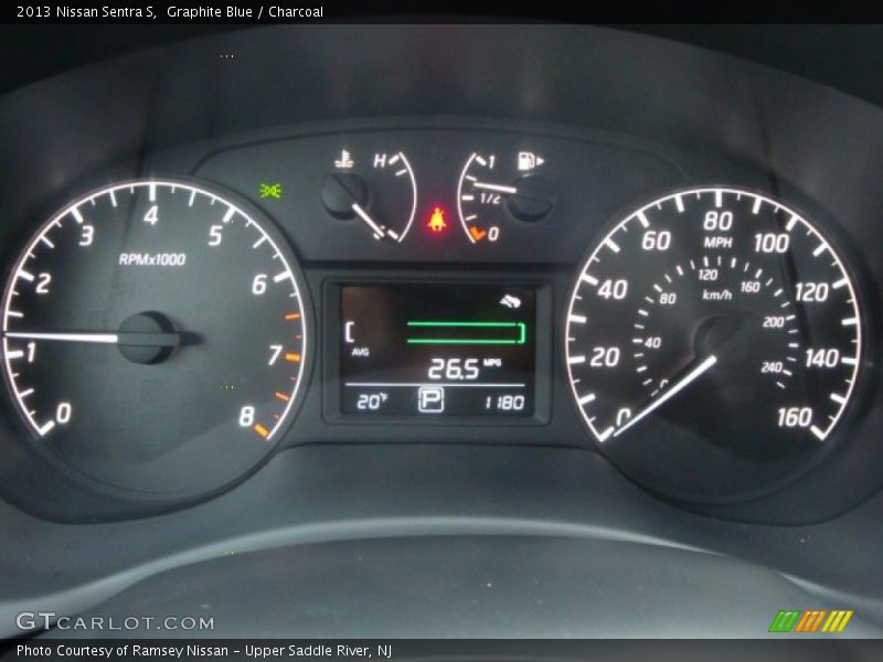 Graphite Blue / Charcoal 2013 Nissan Sentra S