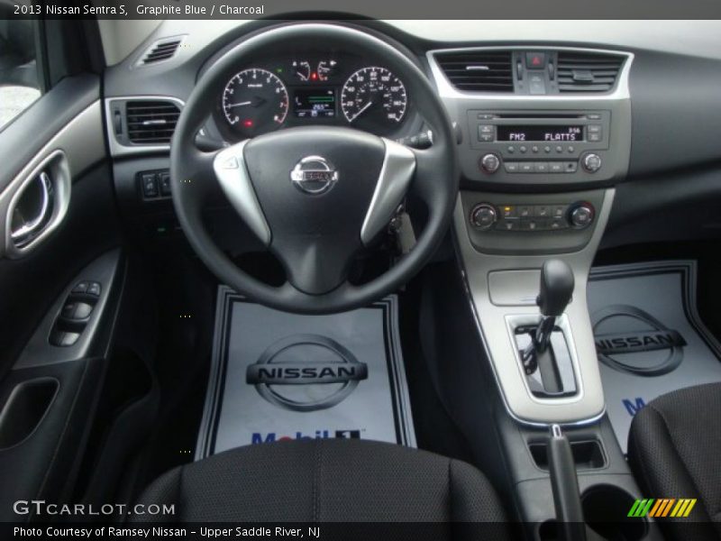 Graphite Blue / Charcoal 2013 Nissan Sentra S
