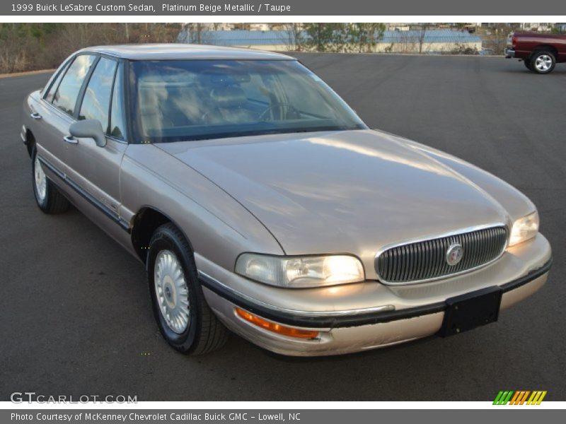 Platinum Beige Metallic / Taupe 1999 Buick LeSabre Custom Sedan