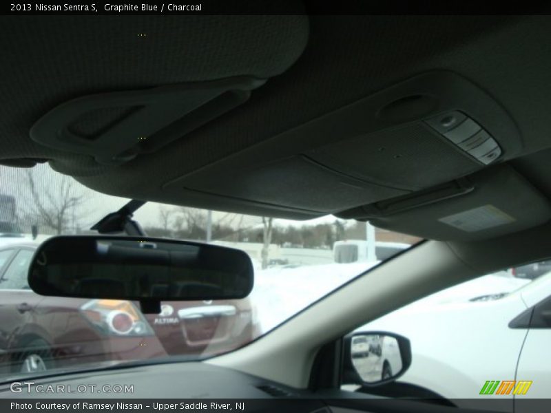 Graphite Blue / Charcoal 2013 Nissan Sentra S