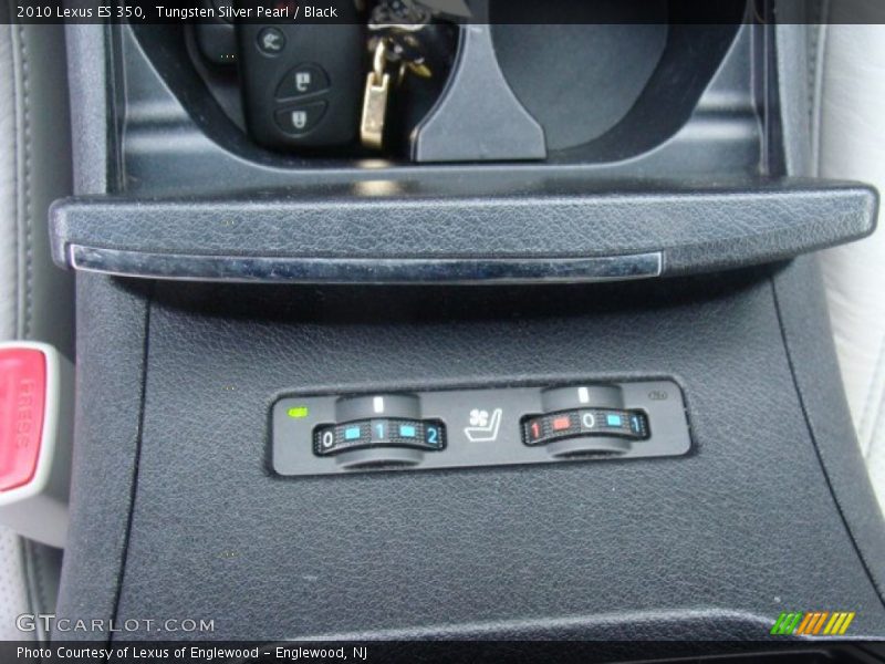 Tungsten Silver Pearl / Black 2010 Lexus ES 350
