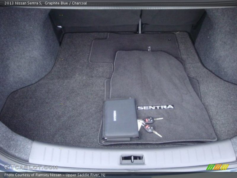 Graphite Blue / Charcoal 2013 Nissan Sentra S
