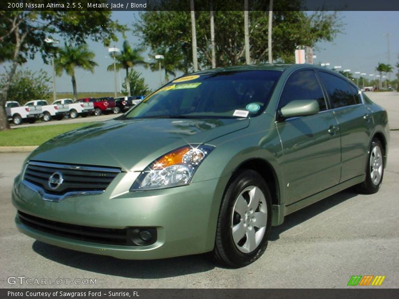 Metallic Jade / Blond 2008 Nissan Altima 2.5 S