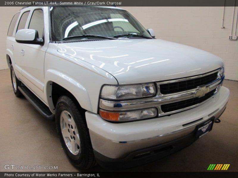 Summit White / Gray/Dark Charcoal 2006 Chevrolet Tahoe LT 4x4