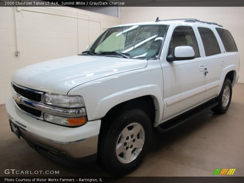 Summit White / Gray/Dark Charcoal 2006 Chevrolet Tahoe LT 4x4