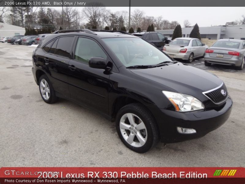 Black Onyx / Ivory 2006 Lexus RX 330 AWD