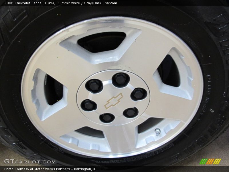 Summit White / Gray/Dark Charcoal 2006 Chevrolet Tahoe LT 4x4