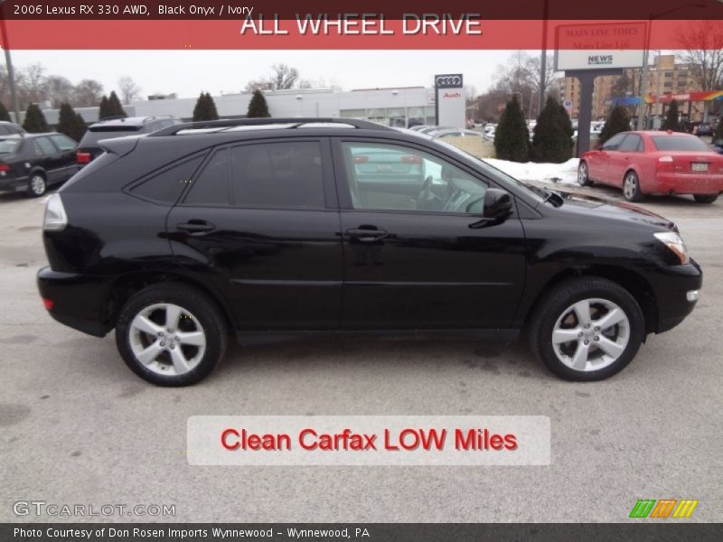 Black Onyx / Ivory 2006 Lexus RX 330 AWD