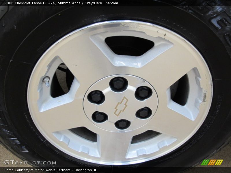 Summit White / Gray/Dark Charcoal 2006 Chevrolet Tahoe LT 4x4