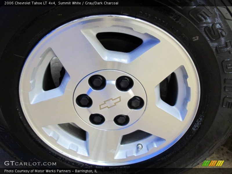 Summit White / Gray/Dark Charcoal 2006 Chevrolet Tahoe LT 4x4