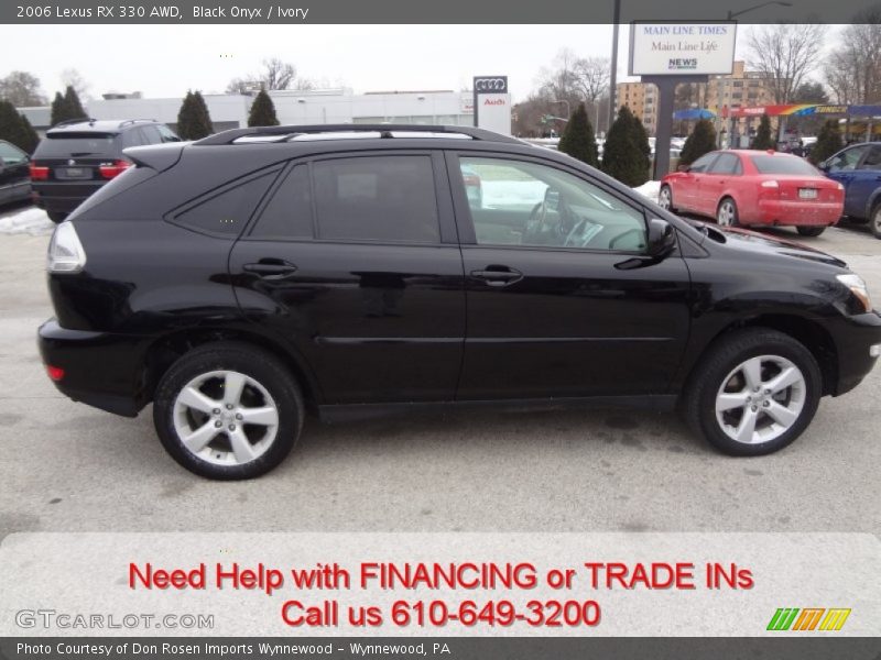 Black Onyx / Ivory 2006 Lexus RX 330 AWD
