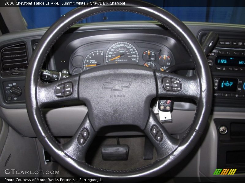 Summit White / Gray/Dark Charcoal 2006 Chevrolet Tahoe LT 4x4