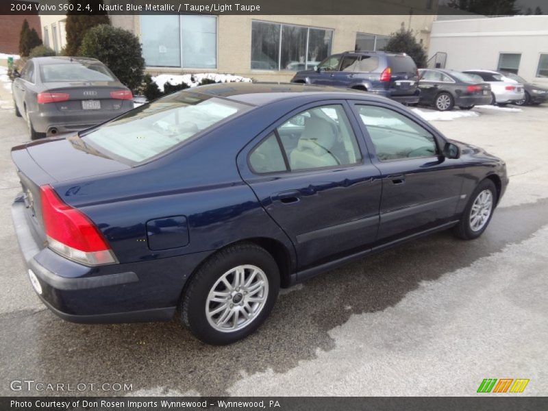 Nautic Blue Metallic / Taupe/Light Taupe 2004 Volvo S60 2.4
