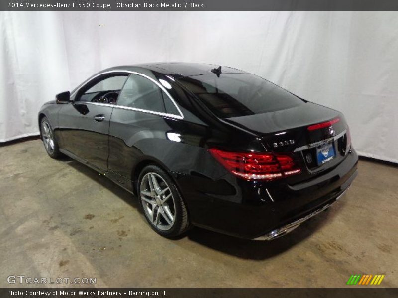 Obsidian Black Metallic / Black 2014 Mercedes-Benz E 550 Coupe