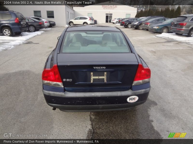 Nautic Blue Metallic / Taupe/Light Taupe 2004 Volvo S60 2.4