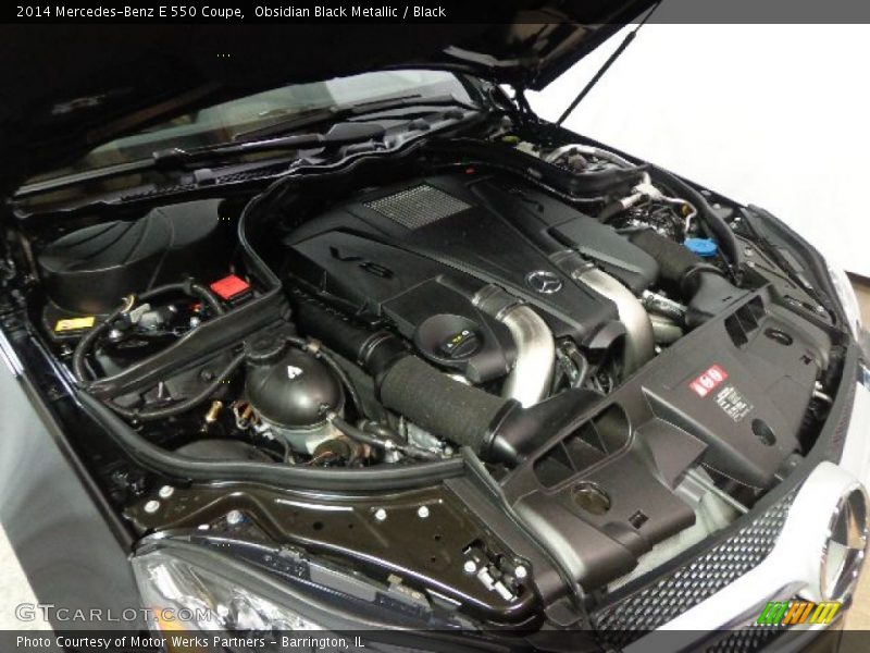 2014 E 550 Coupe Engine - 4.6 Liter Twin-Turbocharged DOHC 32-Valve VVT V8